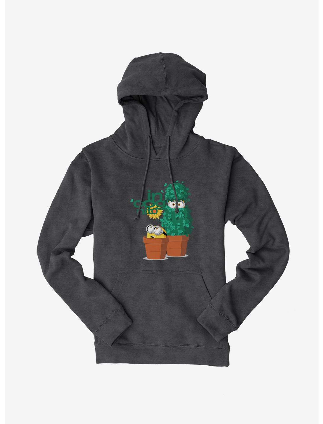 Minions Incognito Hoodie, CHARCOAL HEATHER, hi-res