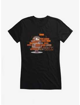Minions Brick Girls T-Shirt, BLACK, hi-res