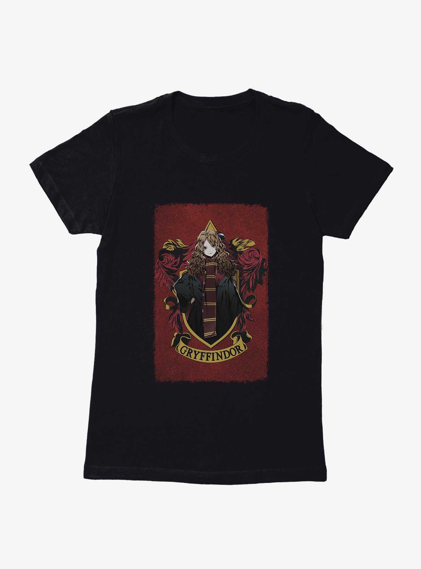 Harry Potter Hermione Gryffindor Anime Style Womens T-Shirt, , hi-res