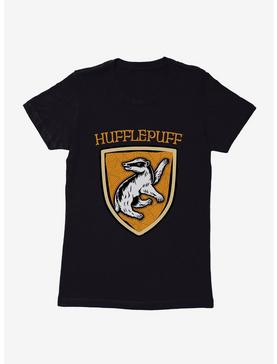 Harry Potter Hufflepuff Modern Geometric Emblem Womens T-Shirt, , hi-res