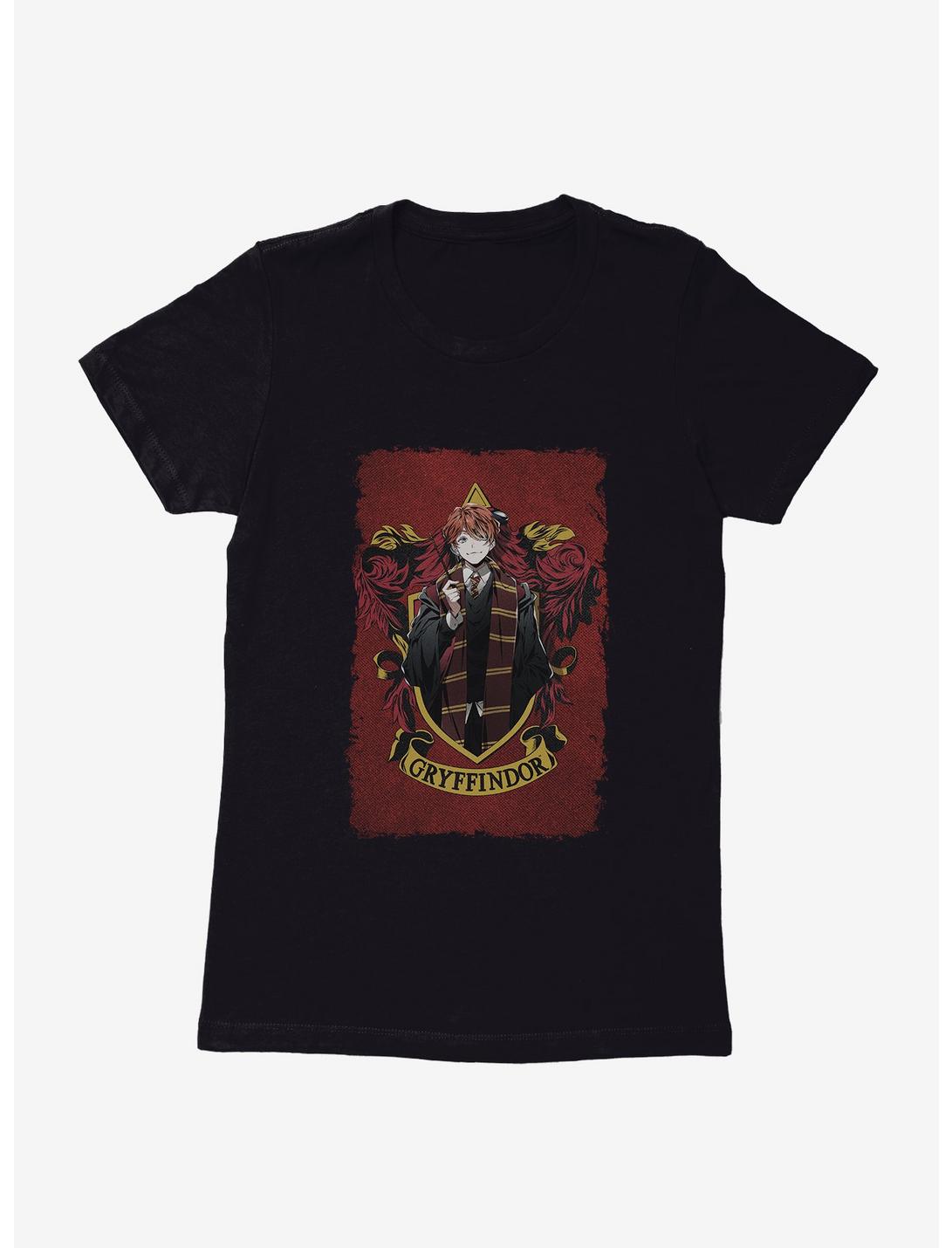 Harry Potter Ron Gryffindor Anime Style Womens T-Shirt, , hi-res