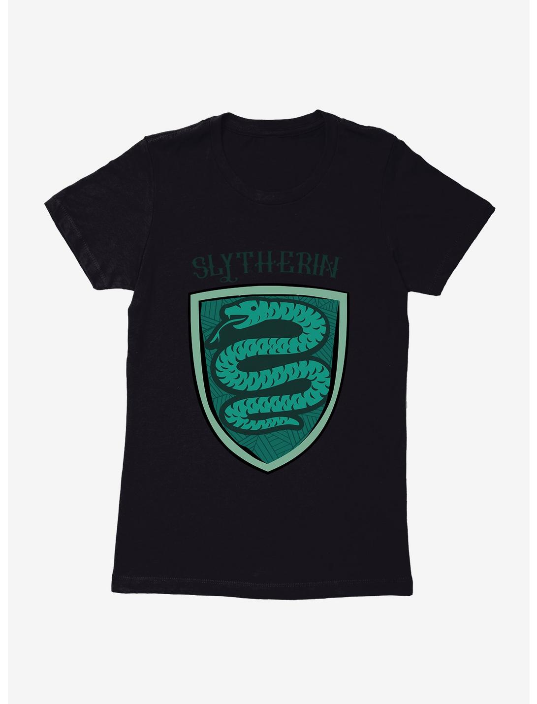 Harry Potter Slytherin Modern Geometric Emblem Womens T-Shirt, , hi-res