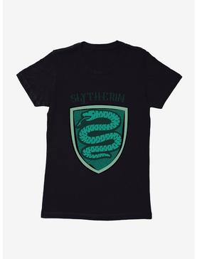 Harry Potter Slytherin Modern Geometric Emblem Womens T-Shirt, , hi-res
