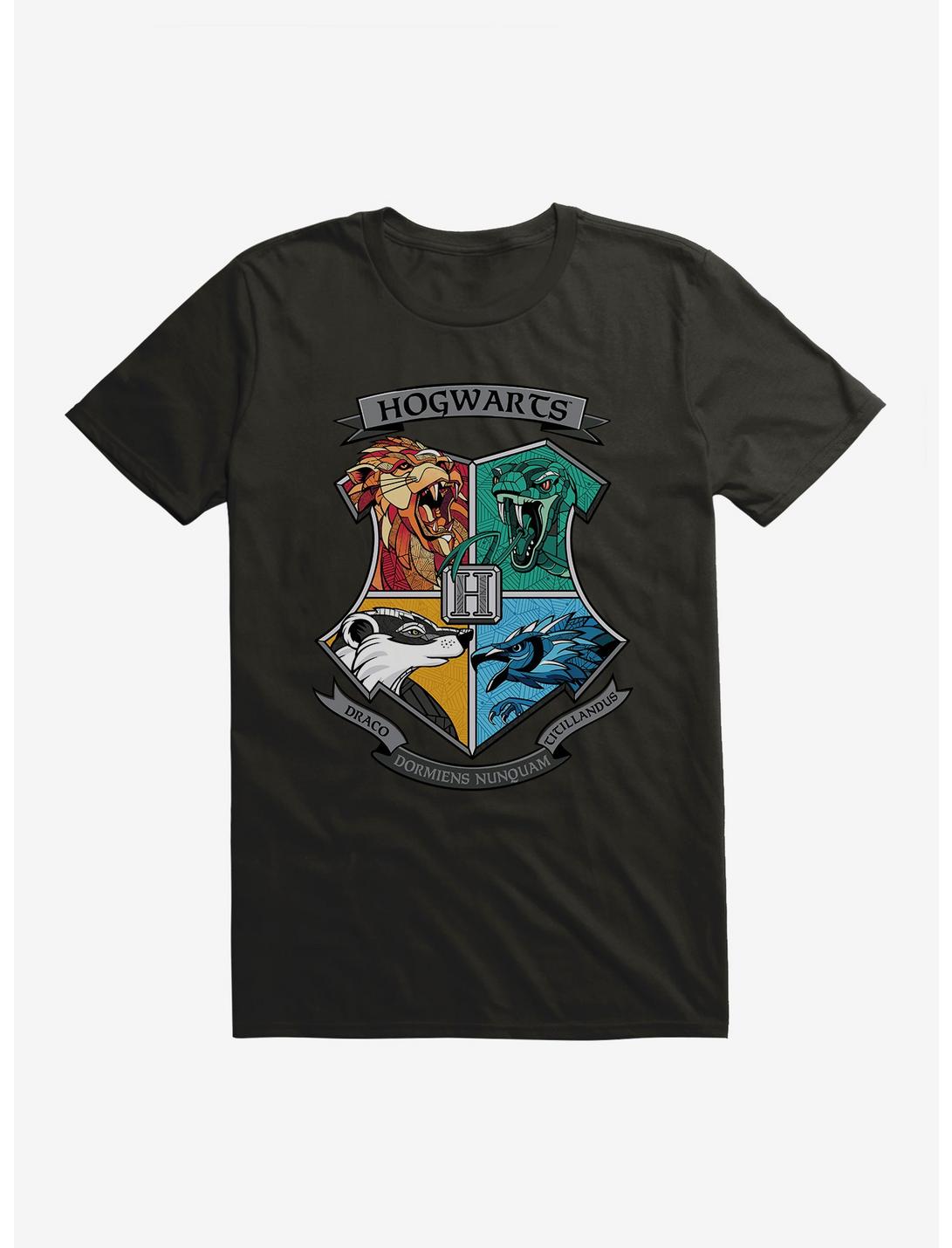 Harry Potter Geometric Crest T-Shirt, , hi-res