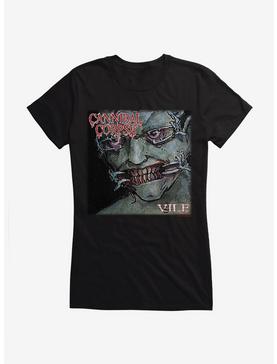 Cannibal Corpse V.I.L.E. Face Girls T-Shirt, , hi-res