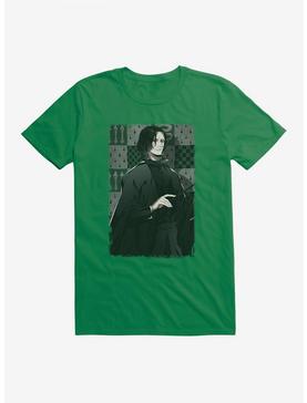 Harry Potter Snape Anime Style T-Shirt, KELLY GREEN, hi-res