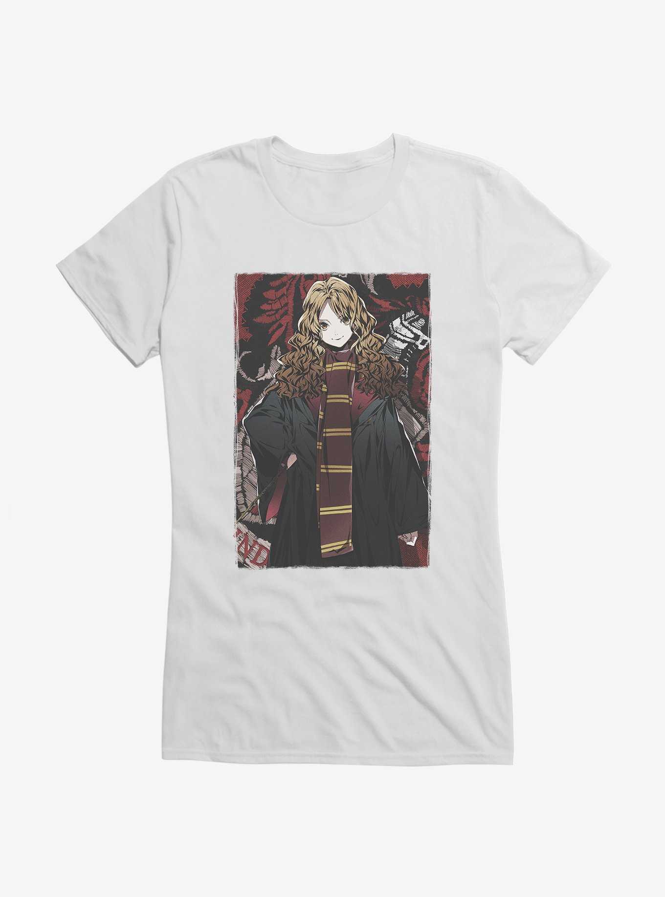 Harry Potter Hermione Frame Anime Style Girls T-Shirt, , hi-res