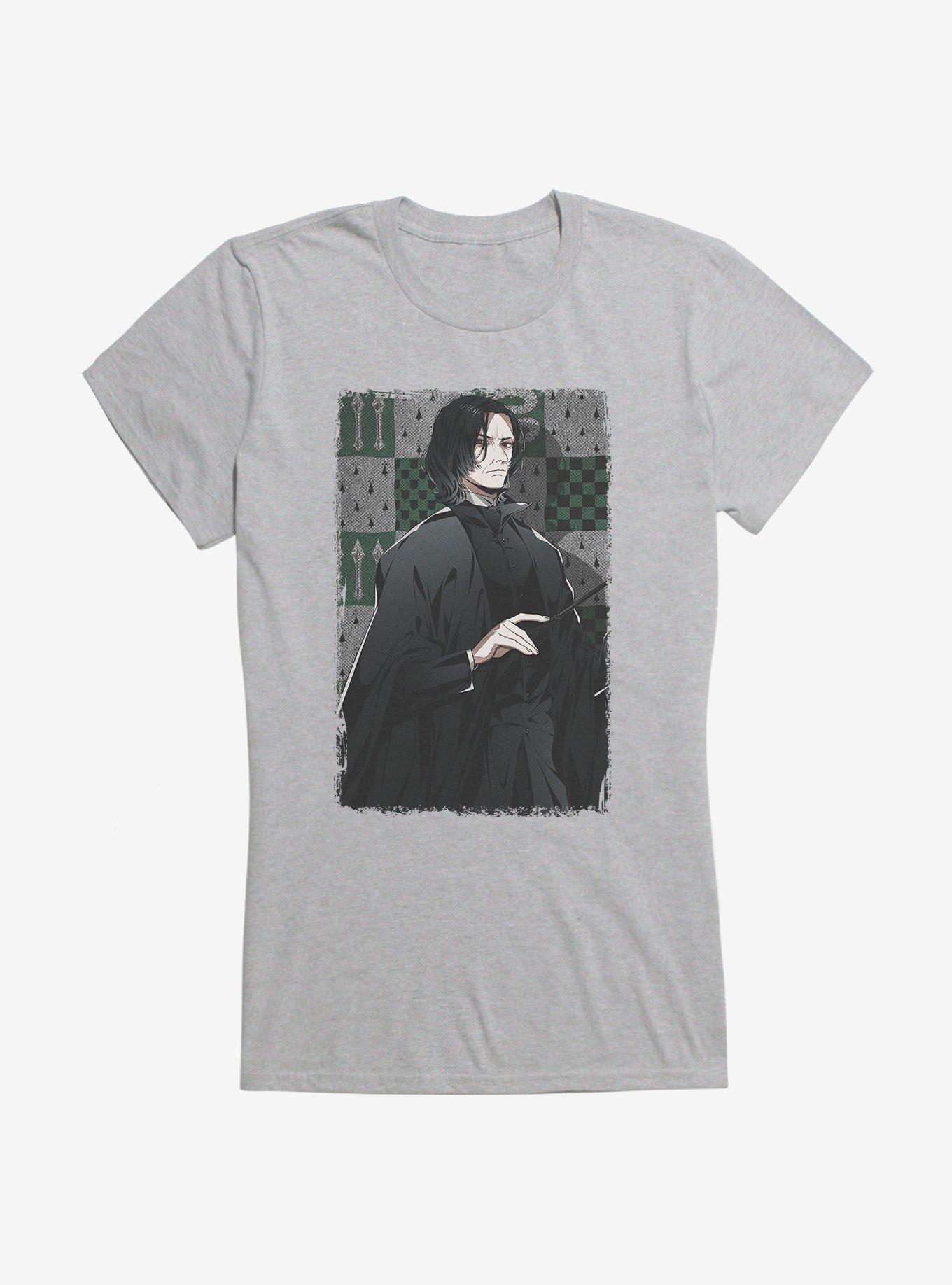 Harry Potter Snape Anime Style Girls T-Shirt, HEATHER, hi-res