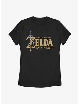 Nintendo The Legend Of Zelda: Breath Of The Wild Logo Womens T-Shirt, , hi-res