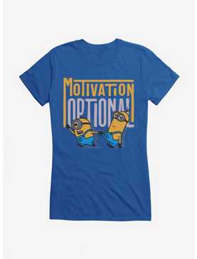 Minions Bold Motivation Optional Girls T-Shirt, , hi-res