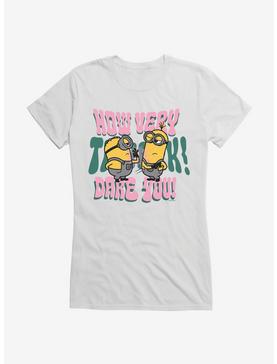 Minions Groovy How Dare You Girls T-Shirt, , hi-res