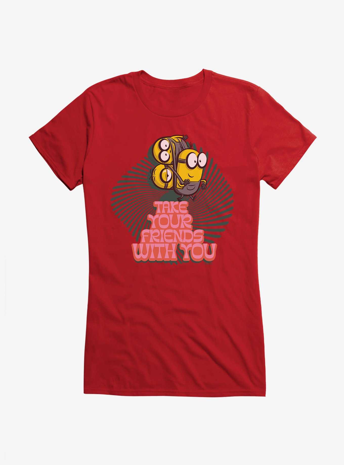 Minions Groovy Take Your Friends Girls T-Shirt, , hi-res
