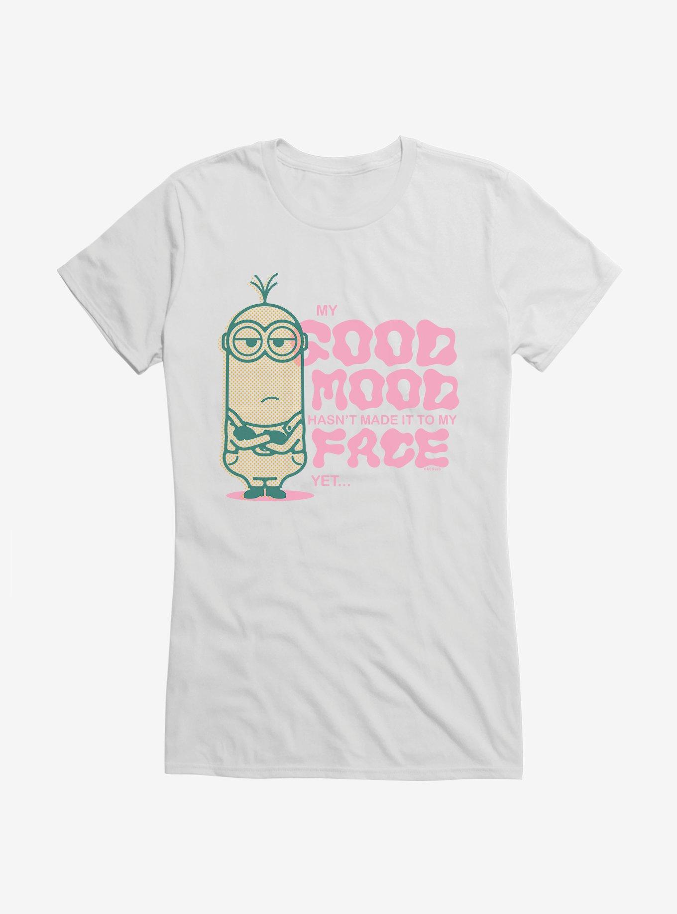 Minions Kevin Good Mood Sarcasm Girls T-Shirt, , hi-res