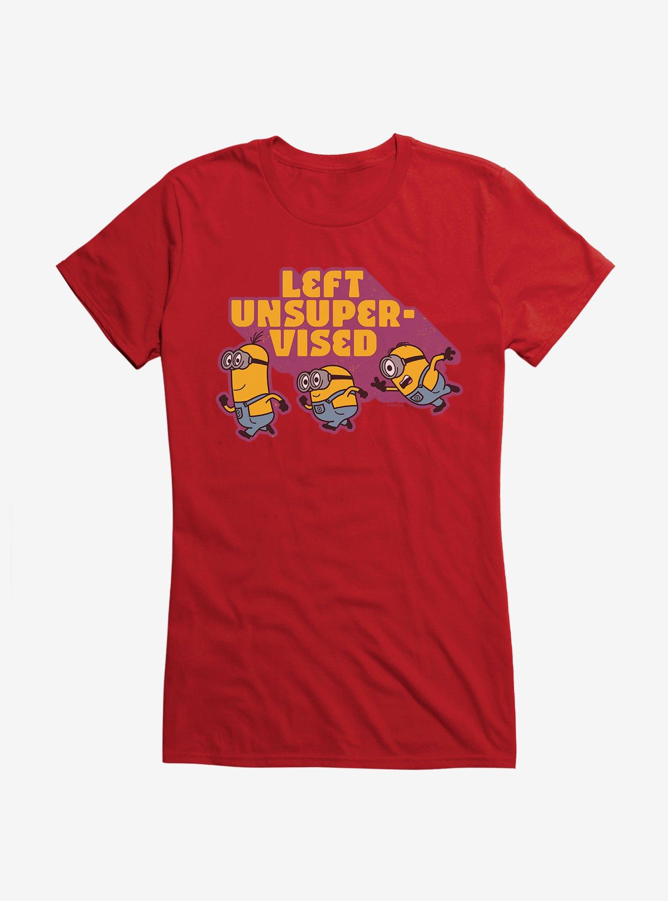 Minions Left Unsupervised Girls T-Shirt, , hi-res