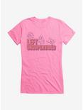 Minions Spotty Left Unsupervised Girls T-Shirt, CHARITY PINK, hi-res