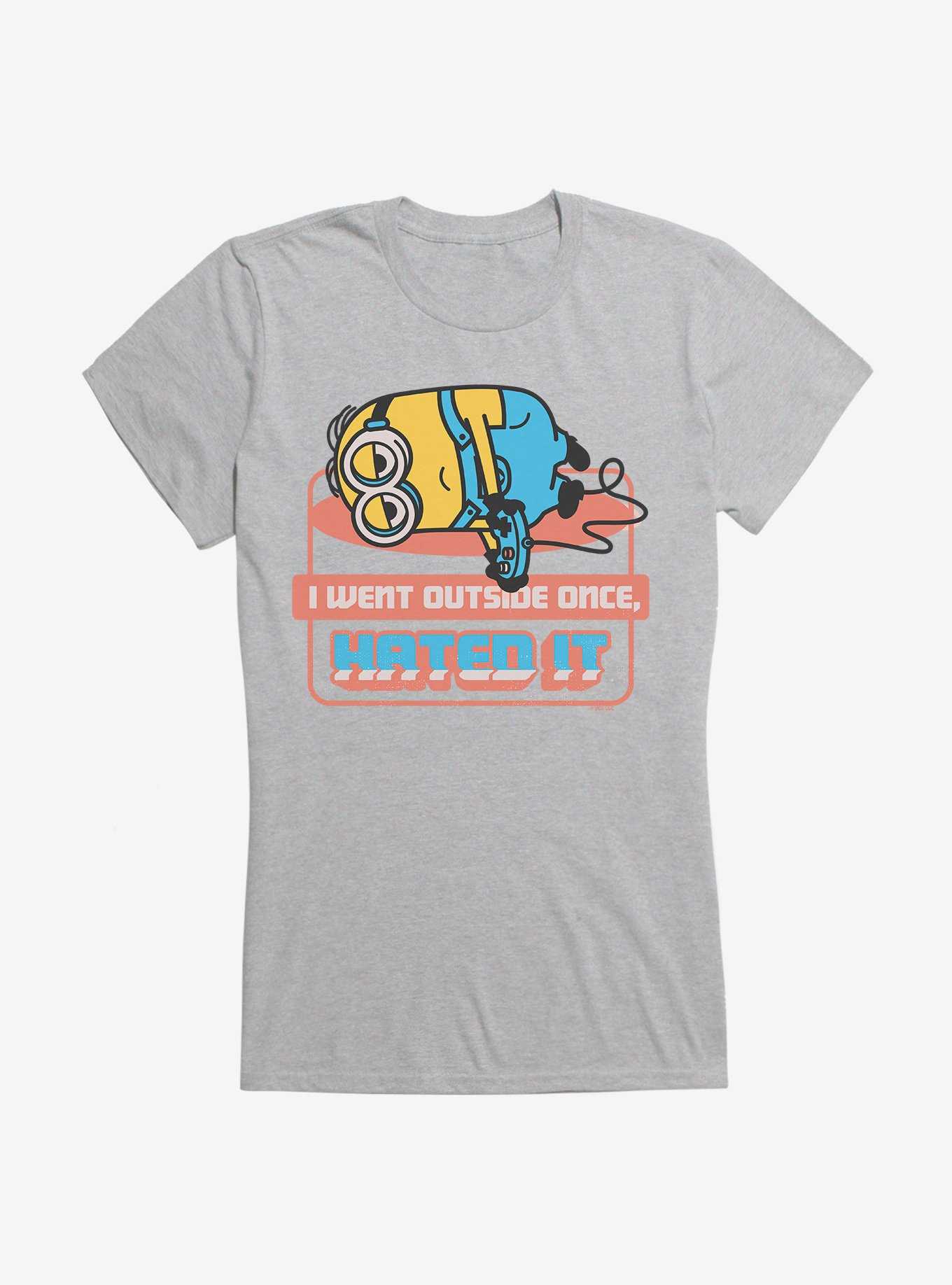 Minions Stay Inside Girls T-Shirt, , hi-res