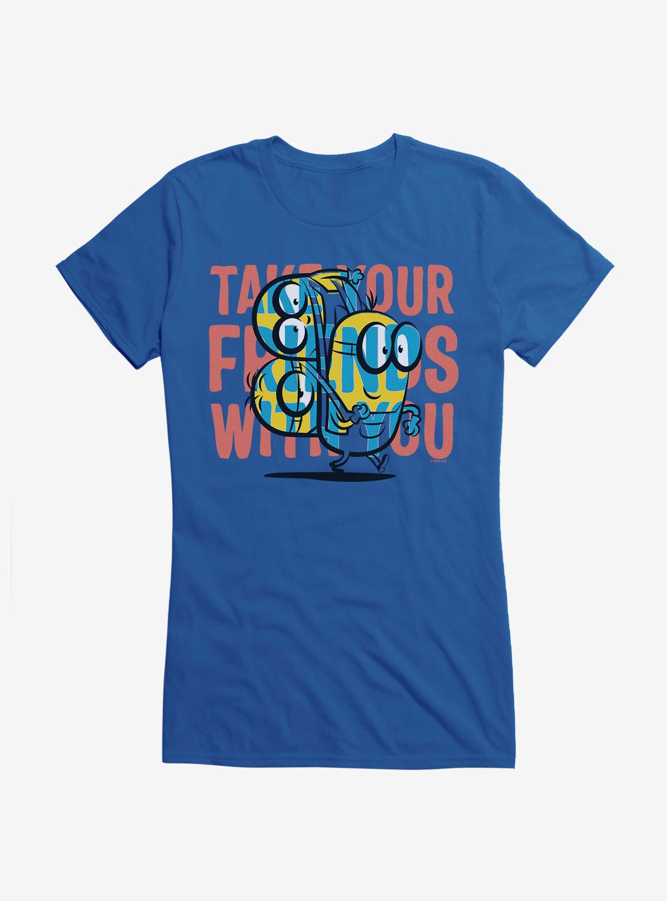 Minions Take Your Friends Girls T-Shirt, , hi-res