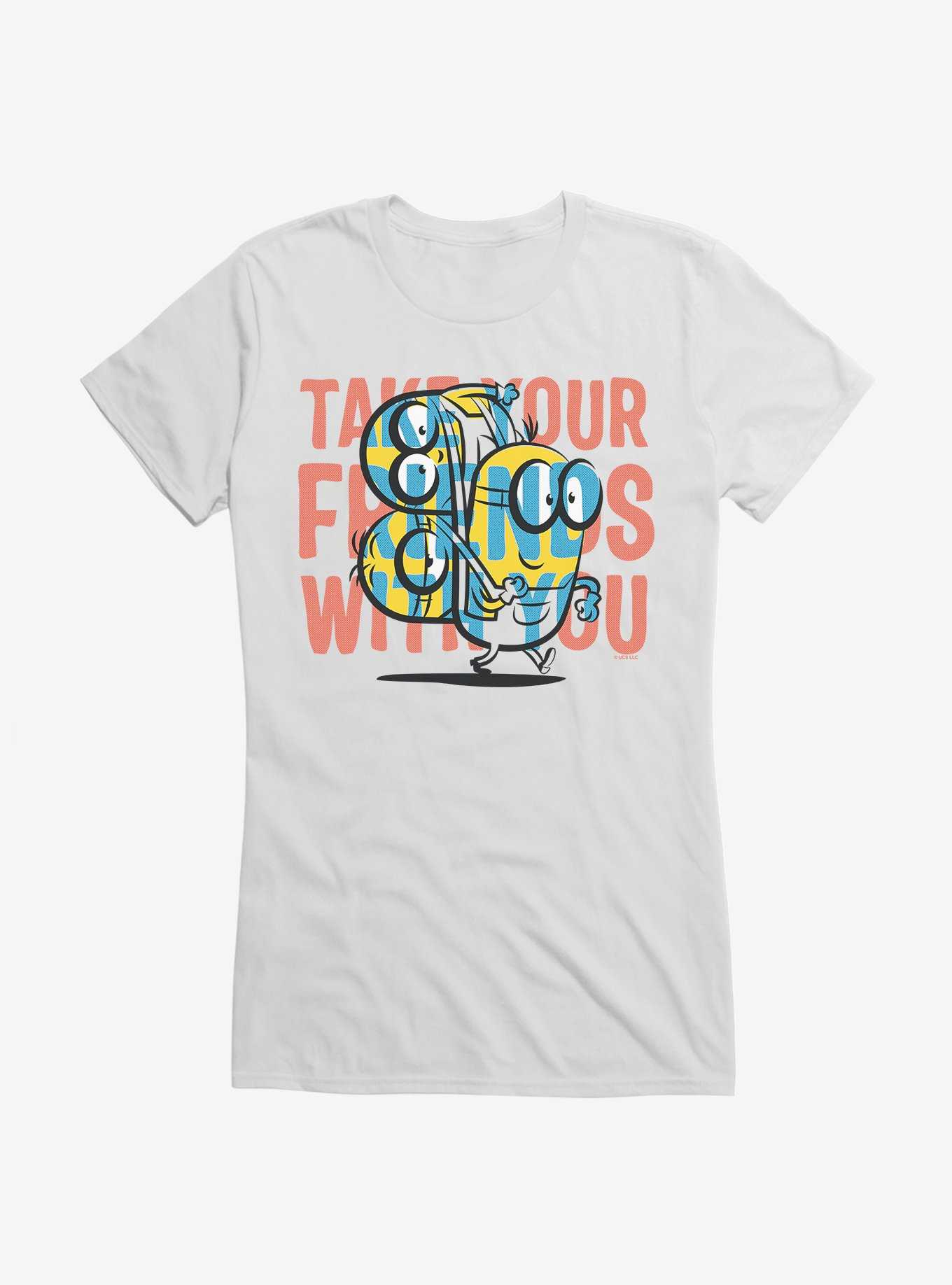 Minions Take Your Friends Girls T-Shirt, , hi-res