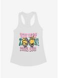 Minions Groovy How Dare You Girls Tank, WHITE, hi-res