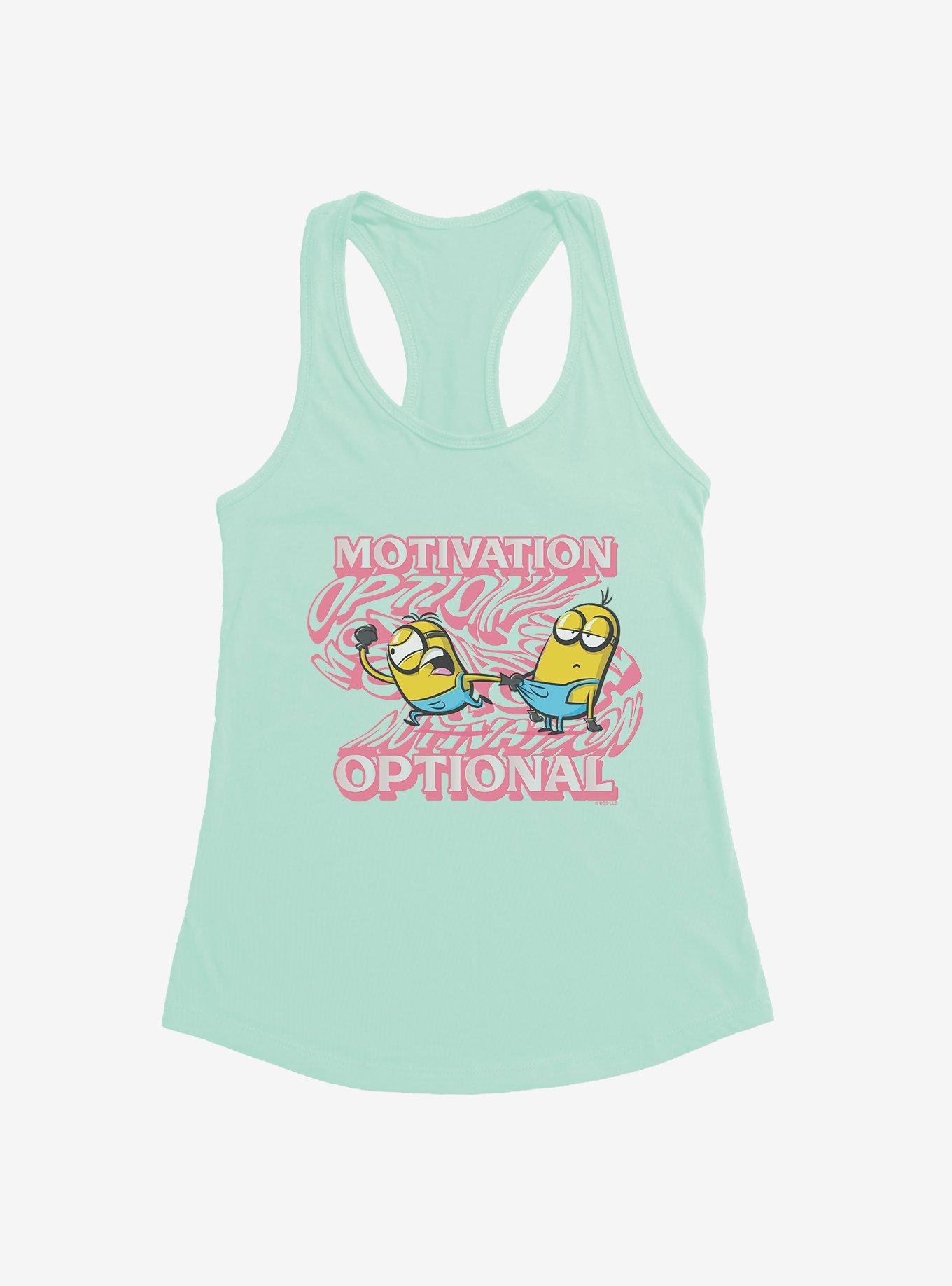 Minions Groovy Motivation Optional Girls Tank, MINT, hi-res