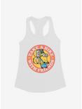Minions Hike With Friends Girls Tank, WHITE, hi-res
