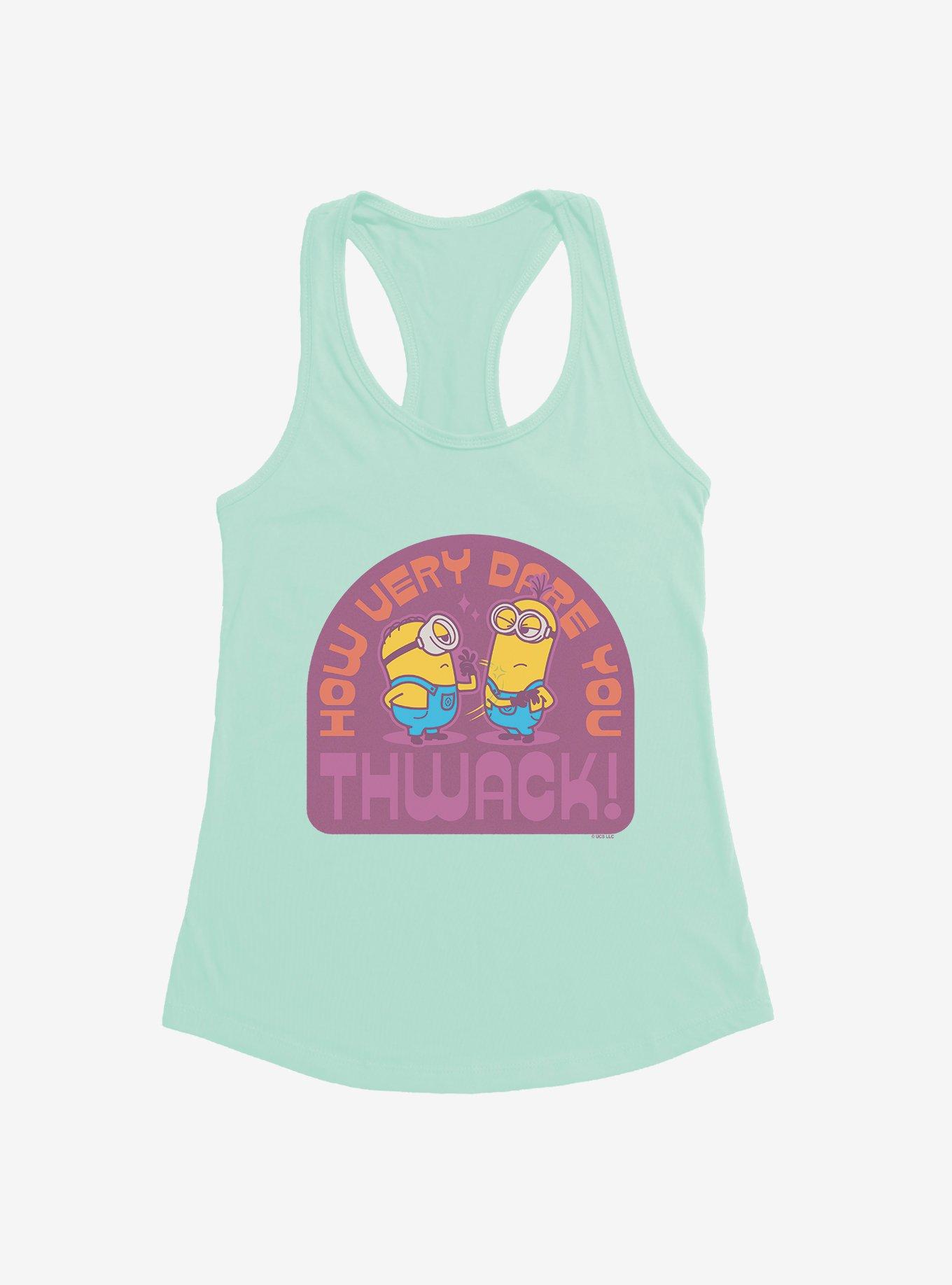 Minions Vintage How Dare You Girls Tank, MINT, hi-res