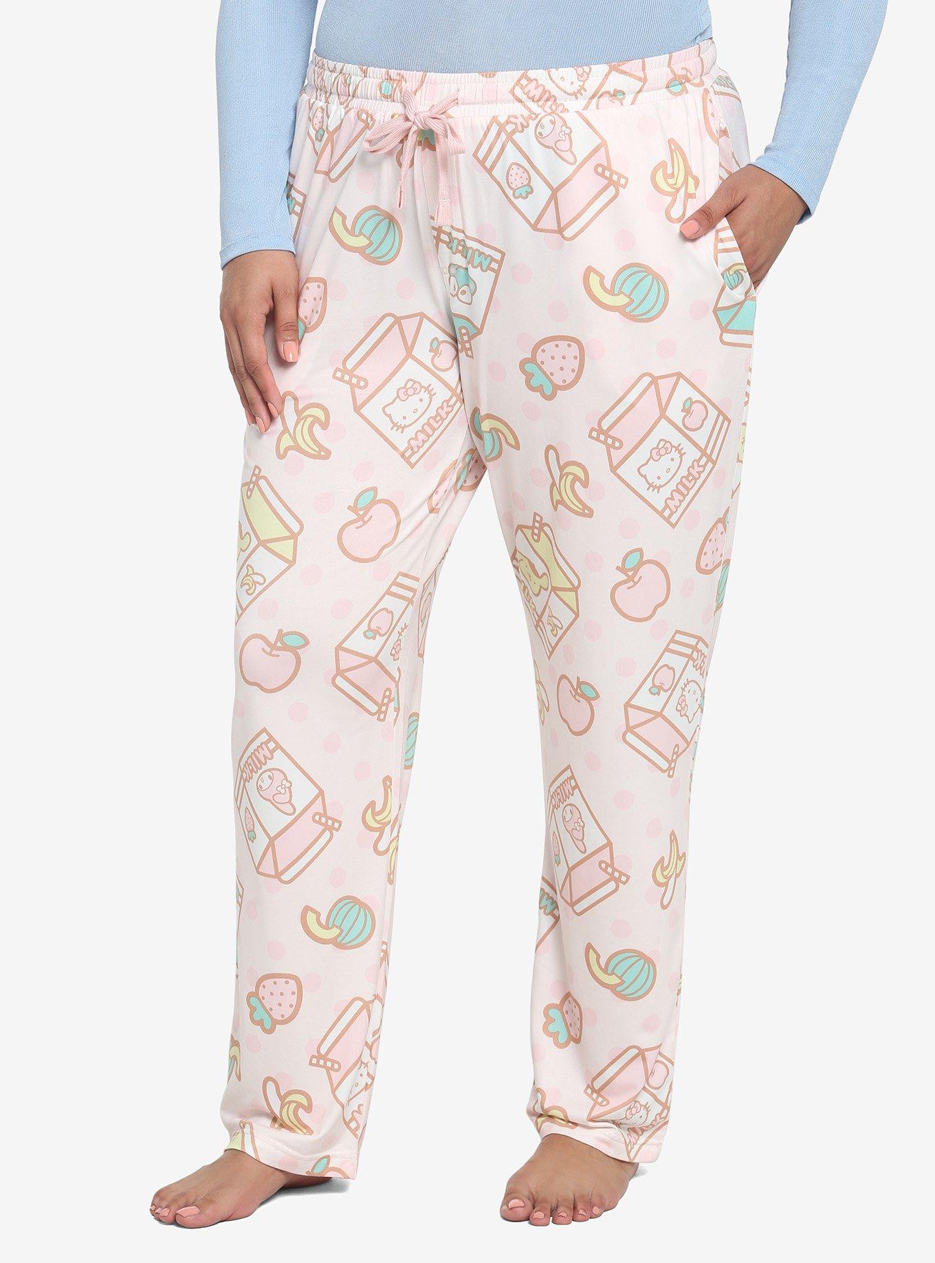 Empire Logo Print Woven Pajama Pants