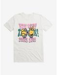 Minions Groovy How Dare You T-Shirt, WHITE, hi-res