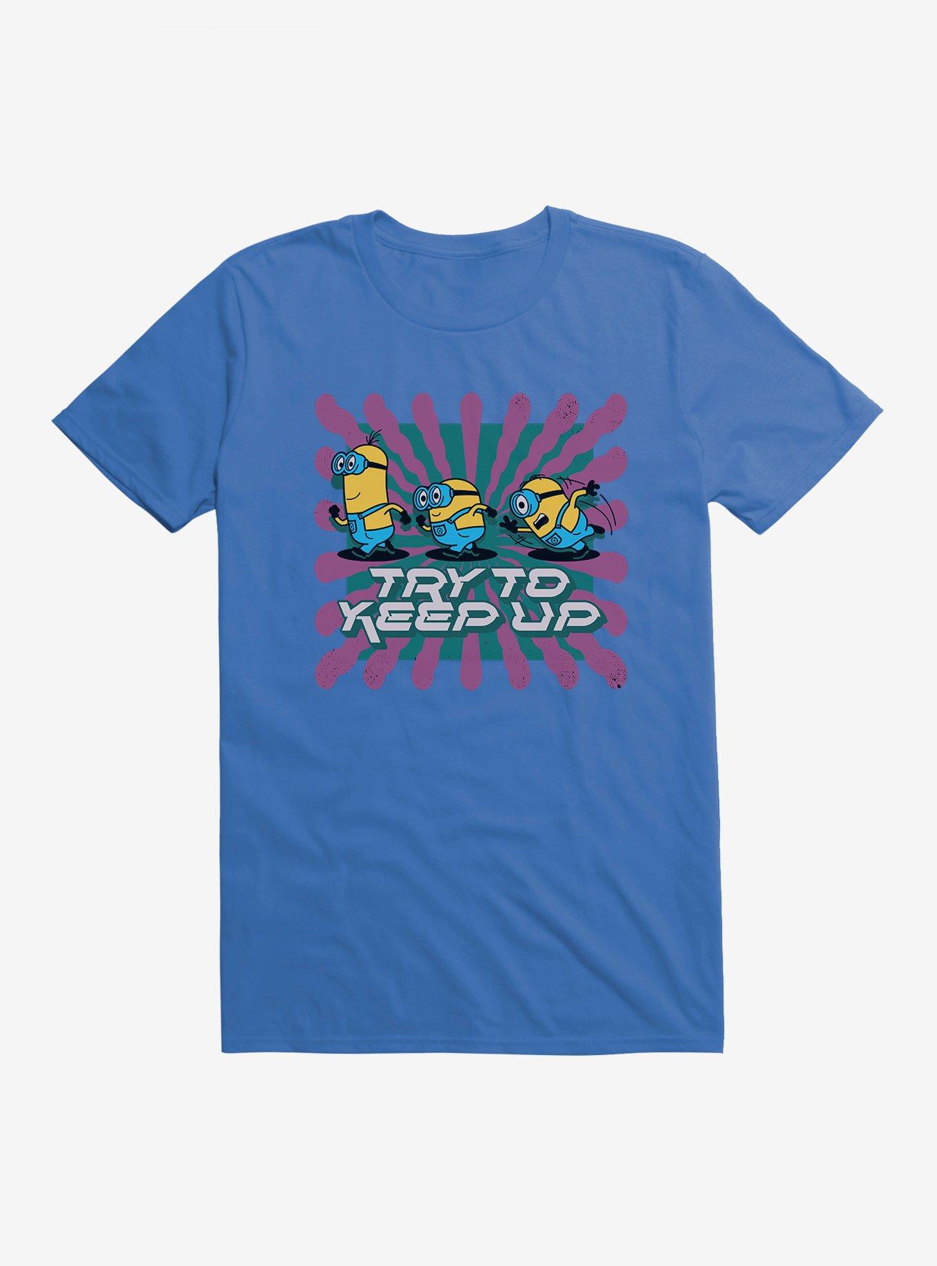 Minions Keep Up T-Shirt, ROYAL BLUE, hi-res