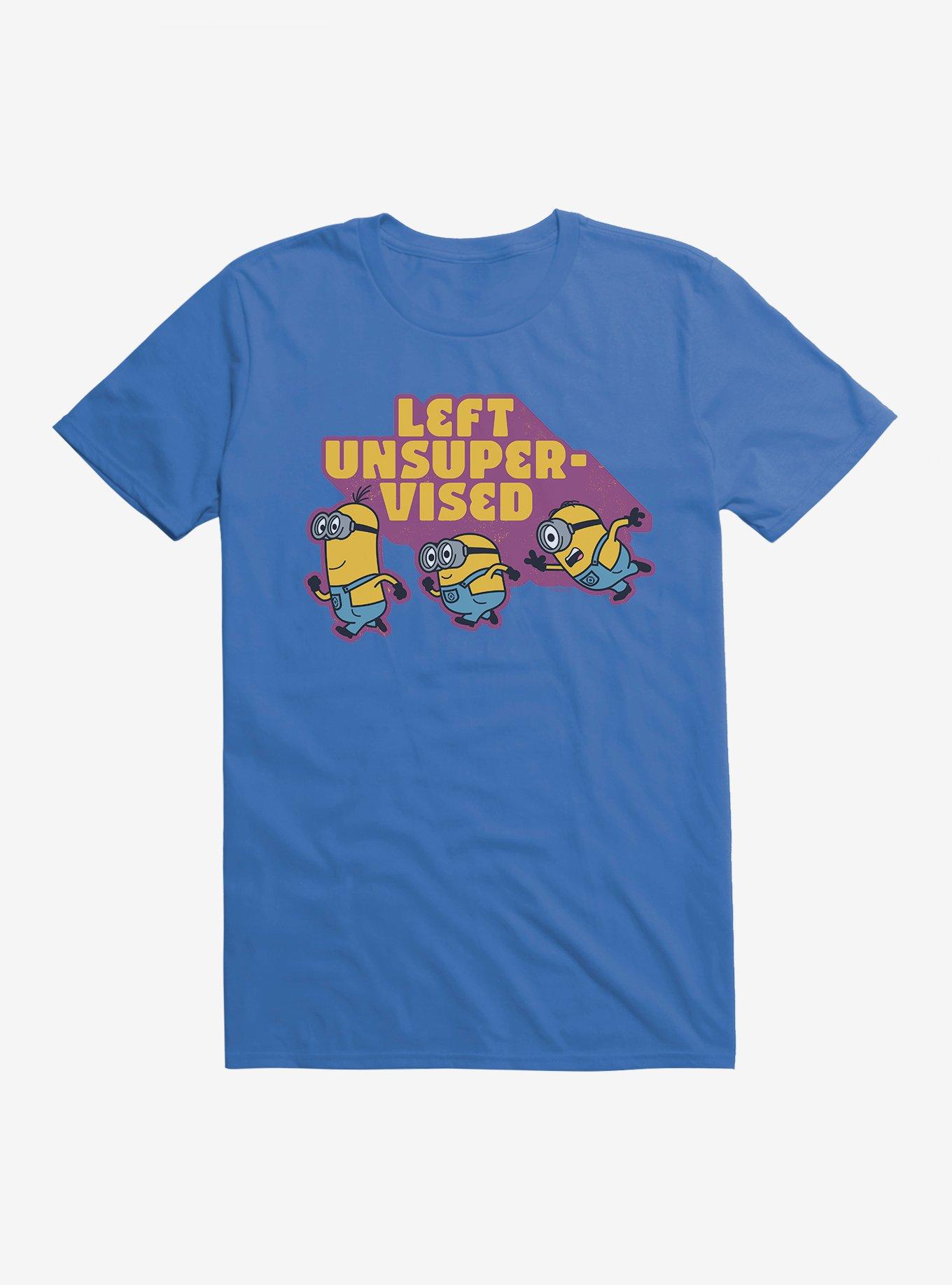Minions Left Unsupervised T-Shirt, , hi-res