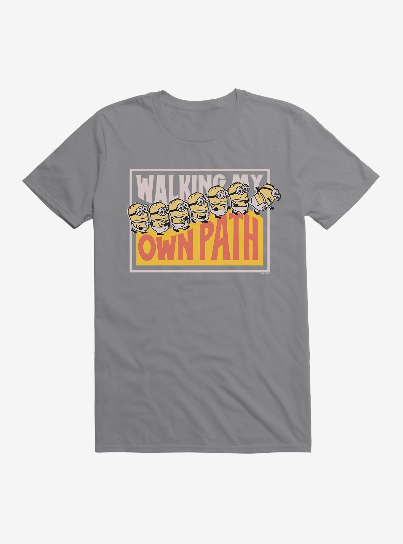 Minions On My Own Path Panel T-Shirt, , hi-res