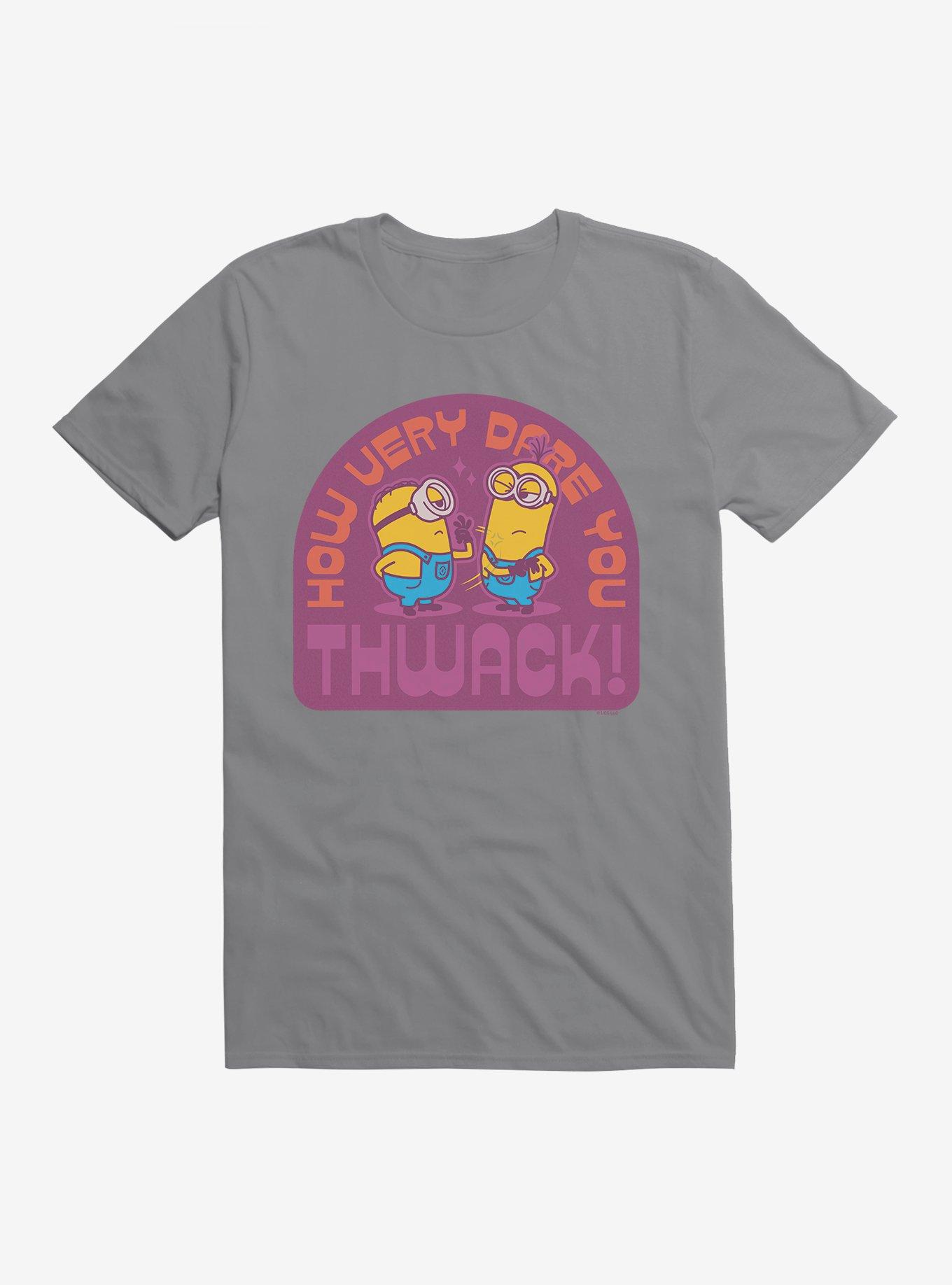 Minions Vintage How Dare You T-Shirt, , hi-res