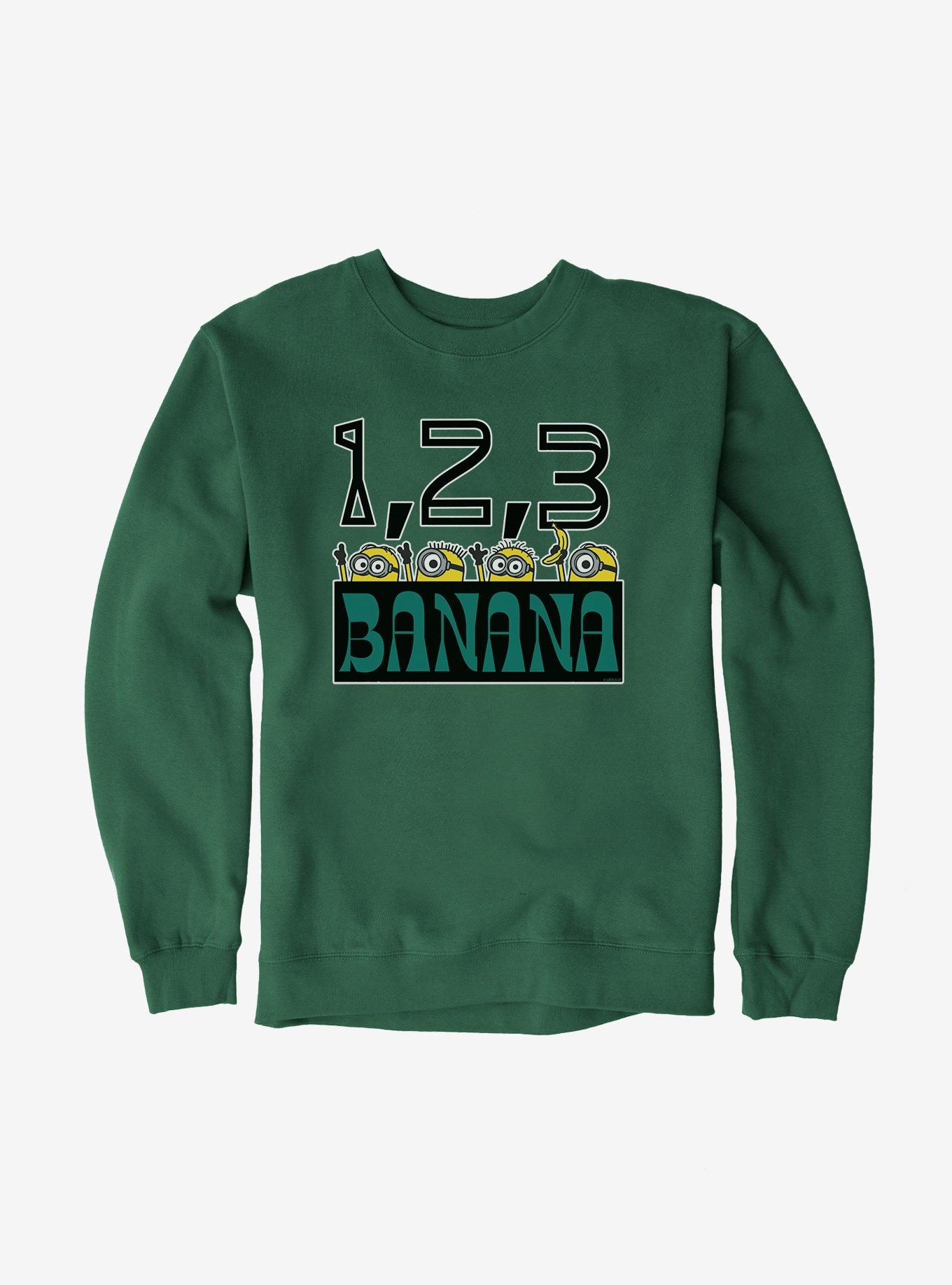 Minions Banana Sweatshirt, , hi-res