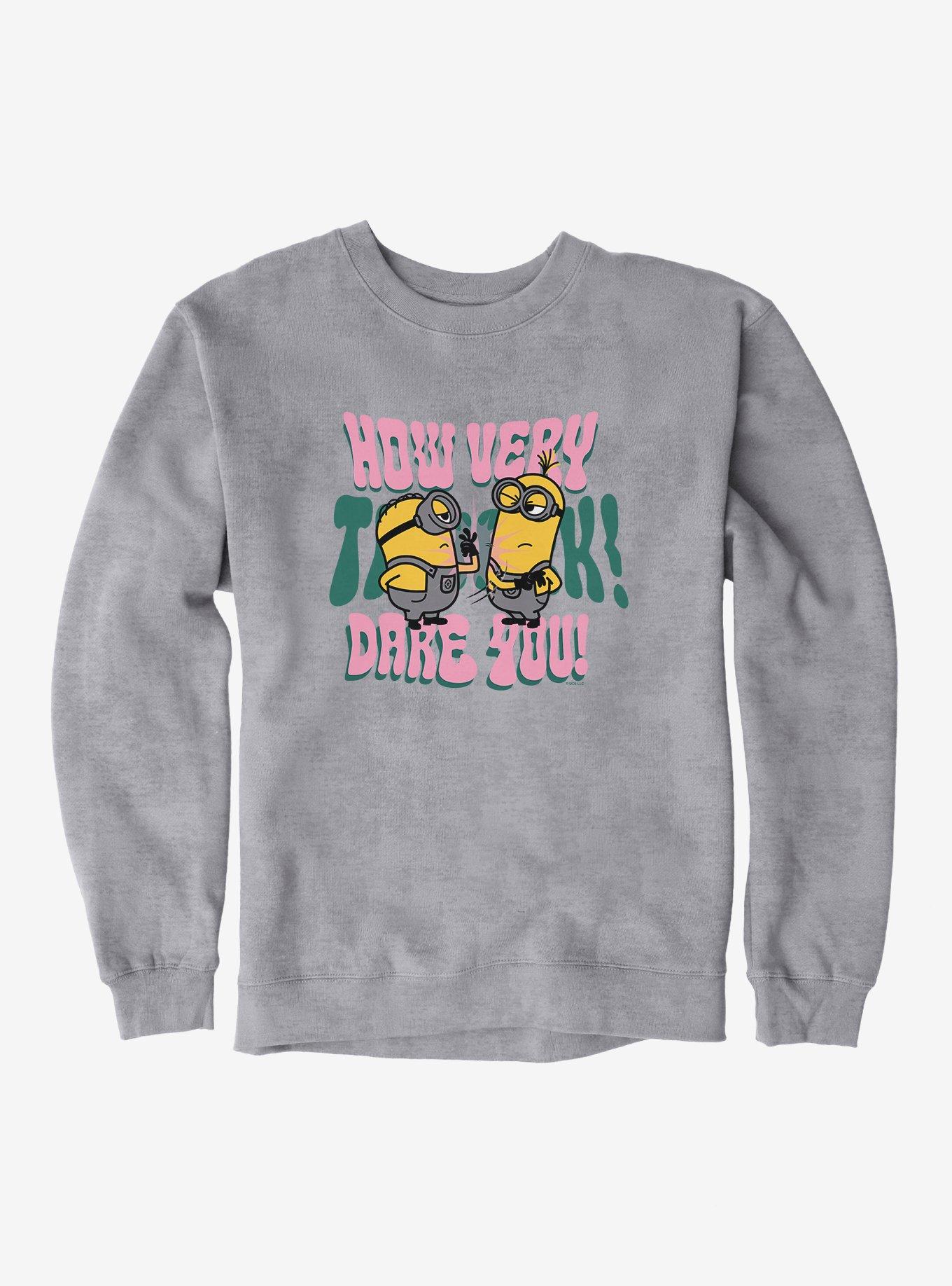 Minions Groovy How Dare You Sweatshirt, , hi-res
