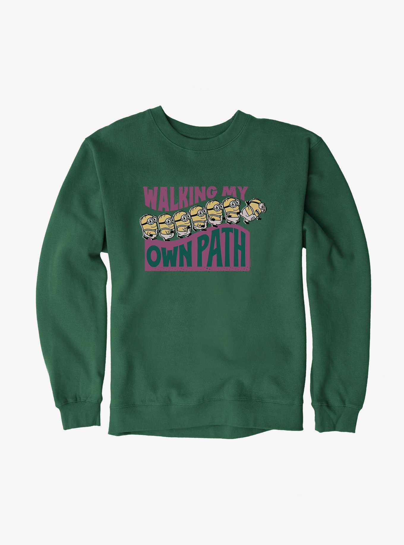 Minions On My Own Path Sweatshirt, , hi-res