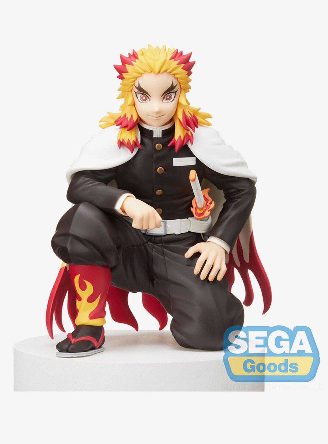 SEGA Demon Slayer: Kimetsu No Yaiba Kyojuro Rengoku (Hashira Meeting) Premium Perching Figure, , hi-res