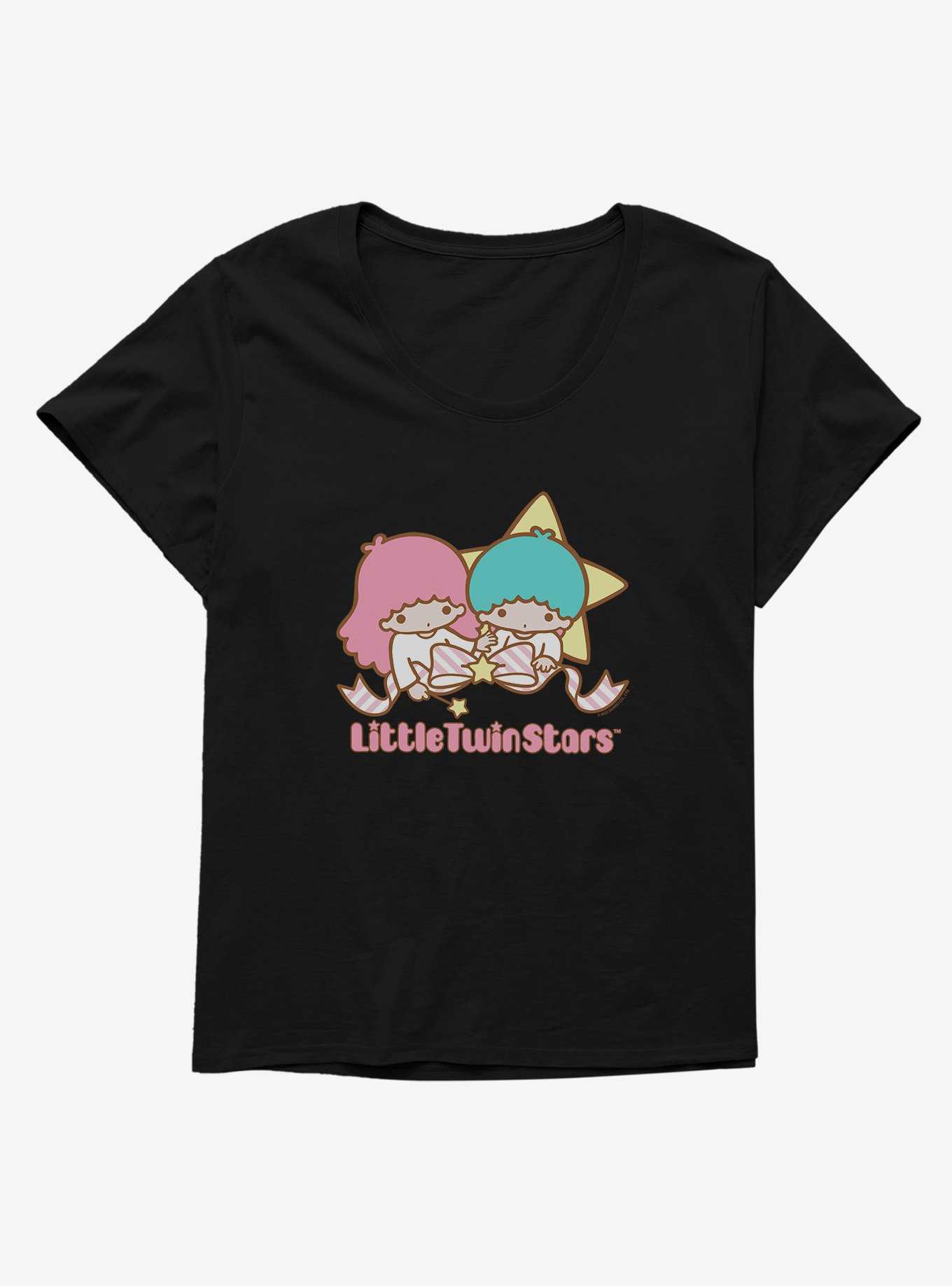 Little Twin Stars Dreamy Bow Womens T-Shirt Plus Size, , hi-res