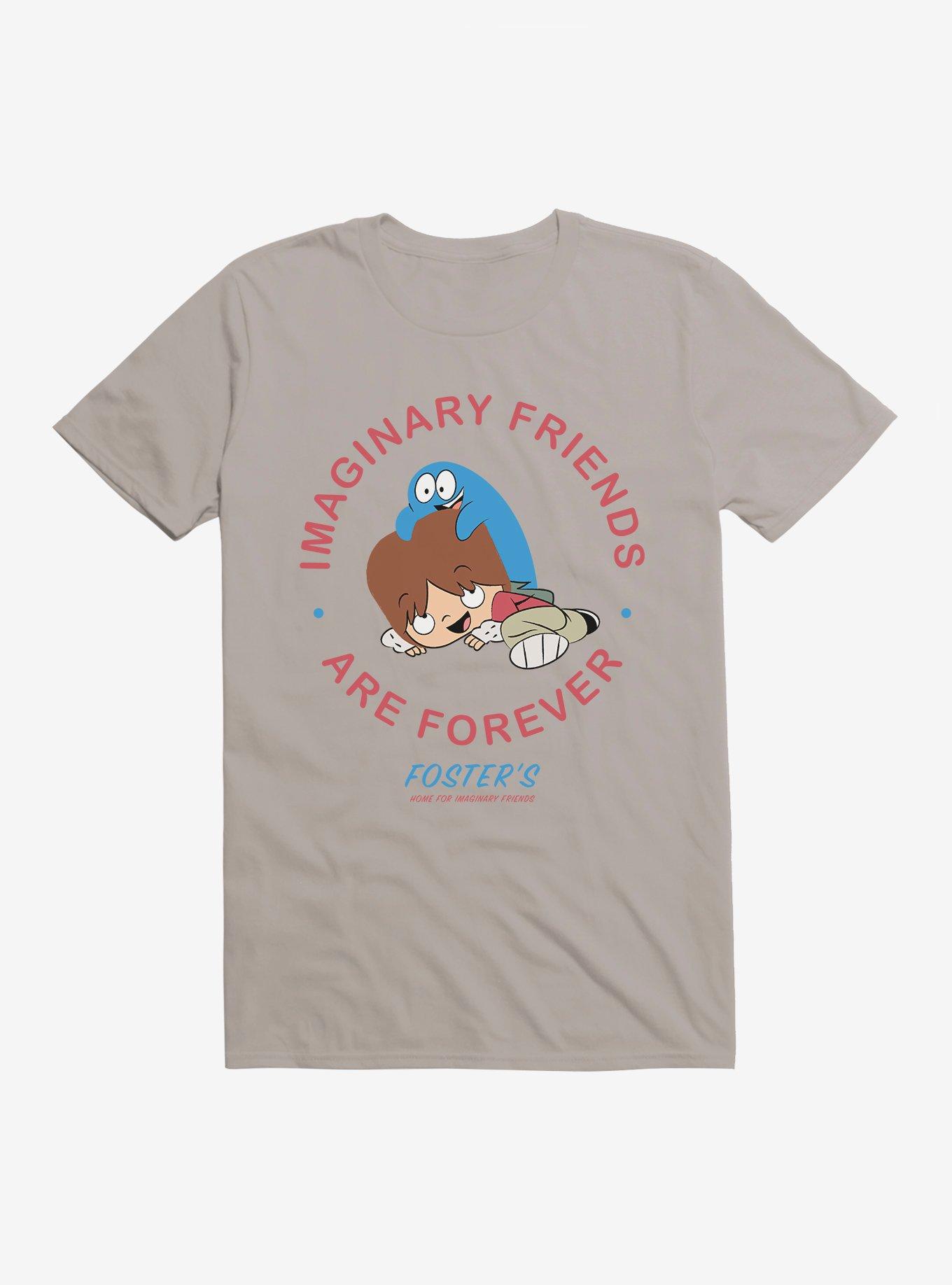 Foster's Home For Imaginary Friends Forever T-Shirt, LIGHT GREY, hi-res