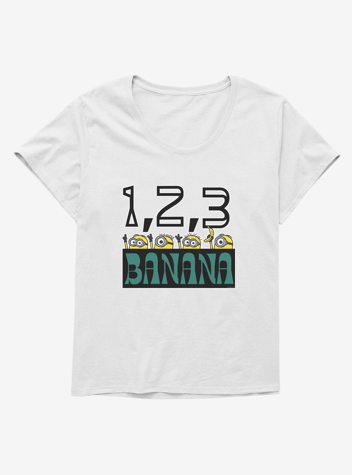 Minions Banana Girls T-Shirt Plus Size, , hi-res