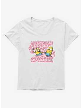 Minions Groovy Motivation Optional Girls T-Shirt Plus Size, , hi-res