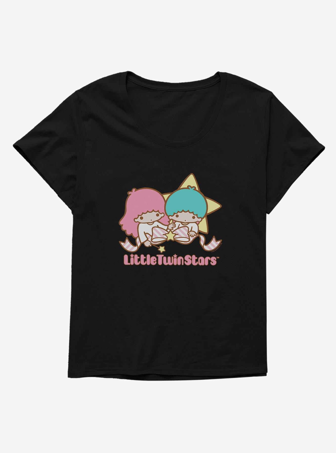 Little Twin Stars Dreamy Bow Womens T-Shirt Plus Size, , hi-res