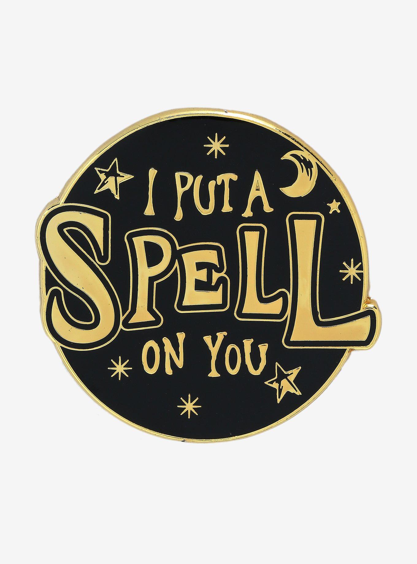 Loungefly Disney Hocus Pocus I Put a Spell on You Enamel Pin - BoxLunch Exclusive, , hi-res