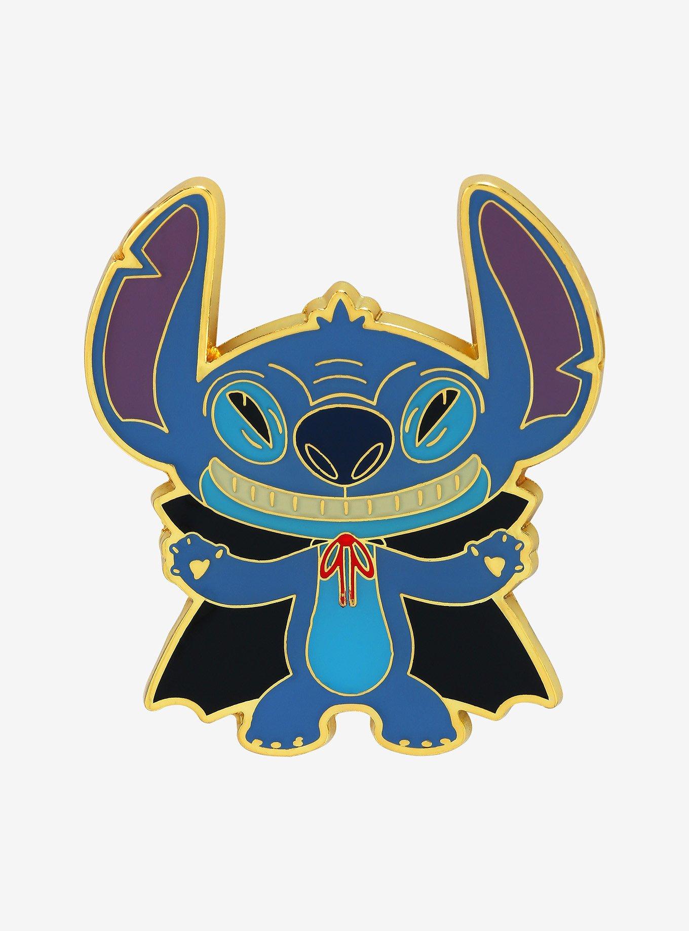 Loungefly Disney Lilo & Stitch Vampire Stitch Enamel Pin - BoxLunch Exclusive