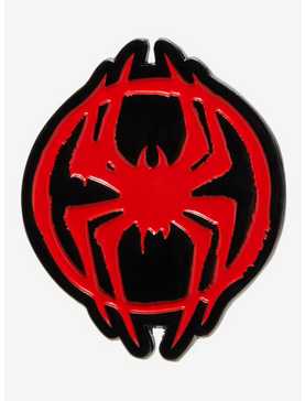 Marvel Spider-Man: Across the Spider-Verse Graffiti Logo Enamel Pin - BoxLunch Exclusive , , hi-res