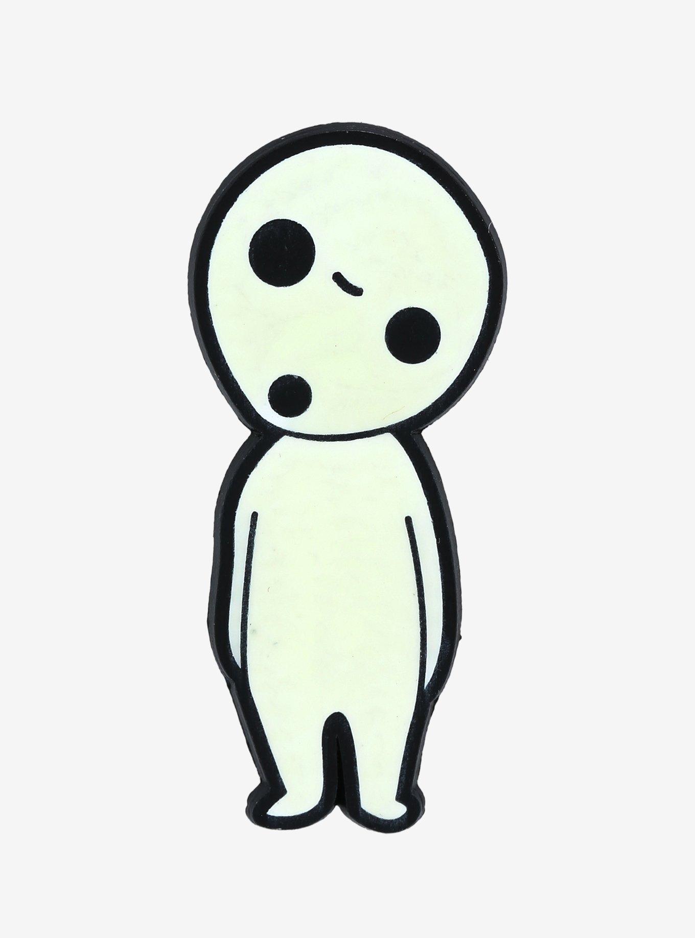 【当時物】【希少】princess mononoke stamp kodama Princess Mononoke | Masked Kodama | Vinyl Sticker – squibblefu