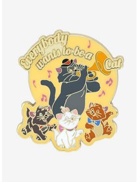 Disney The Aristocats Be A Cat Enamel Pin - BoxLunch Exclusive , , hi-res