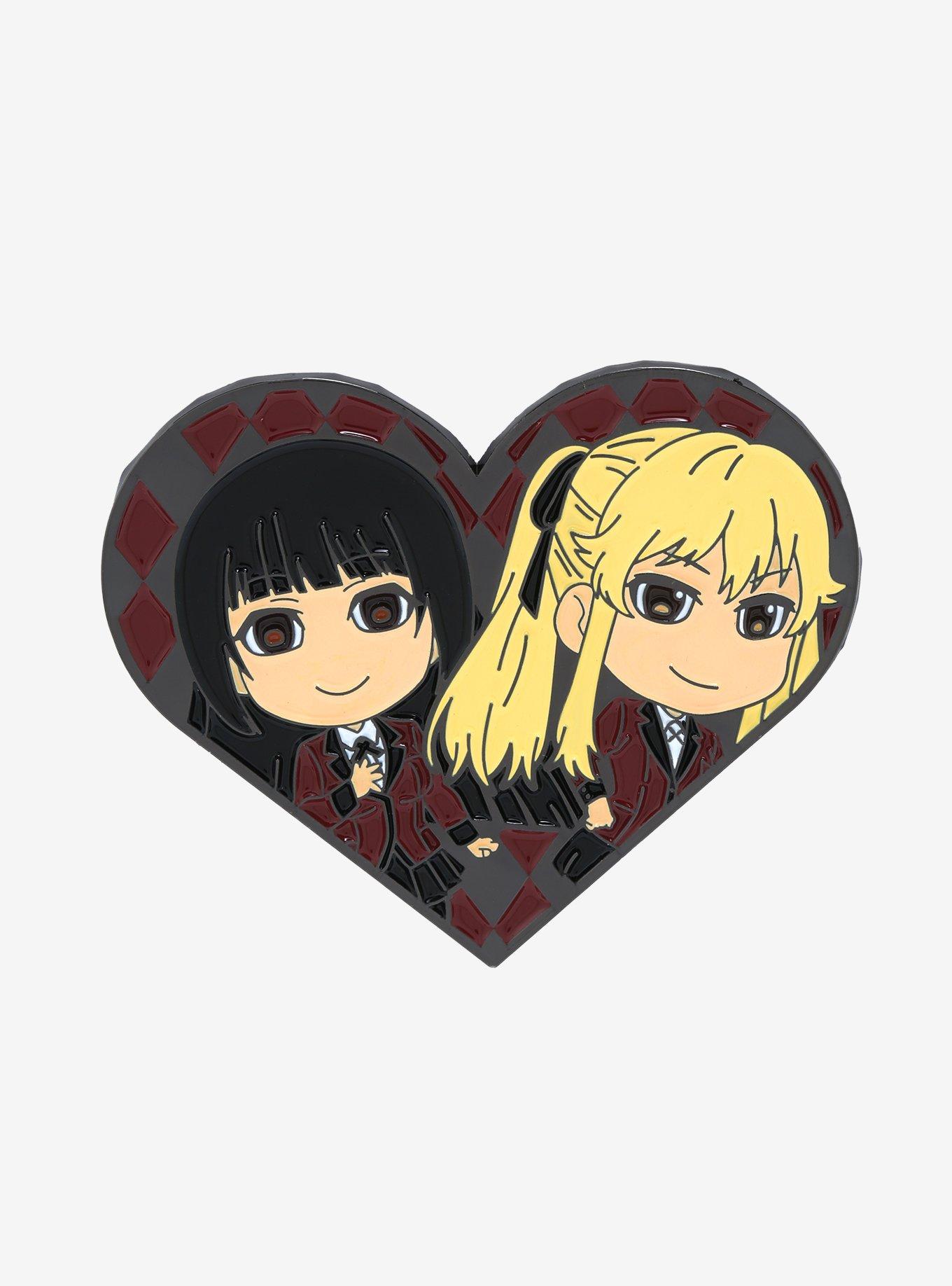 Kakegurui Chibi Yumeko and Mary Enamel Pin - BoxLunch Exclusive, , hi-res