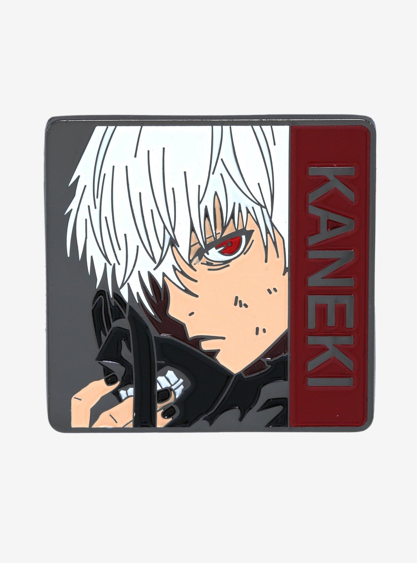 Tokyo Ghoul Kaneki Unmasked Enamel Pin - BoxLunch Exclusive, , hi-res
