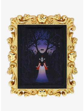 Disney Snow White and the Seven Dwarfs Snow White & Evil Queen Frame Enamel Pin - BoxLunch Exclusive, , hi-res
