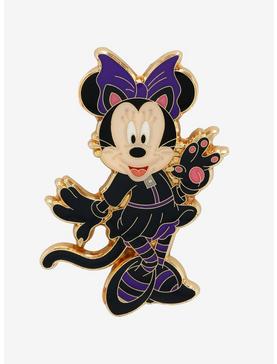 Loungefly Disney Minnie Mouse Halloween Cat Costume Enamel Pin - BoxLunch Exclusive, , hi-res